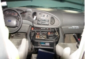 Cab view.  Garmin GPS, dual siren w/power call
